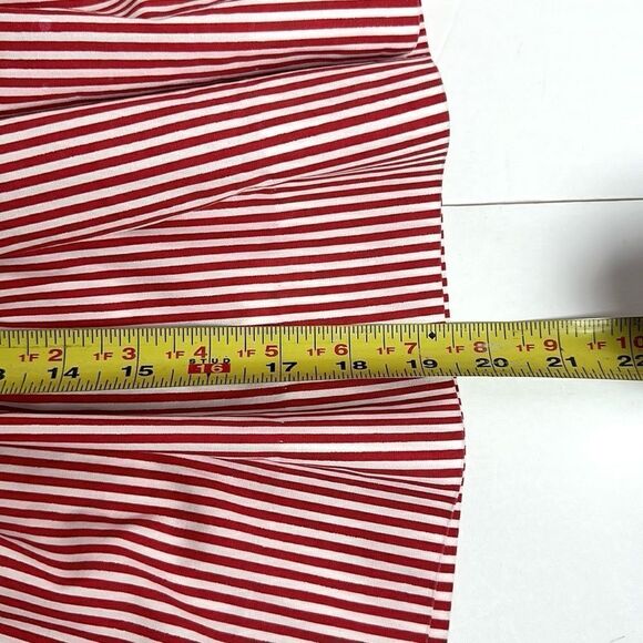 Creation Imaho Smocked Dress Red White Striped Cotton Summer Sleeveless 2 Years - Picture 13 of 13
